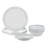 Juego De Vajilla Corelle De 18 Piezas De Vidrio Vitrelle Res