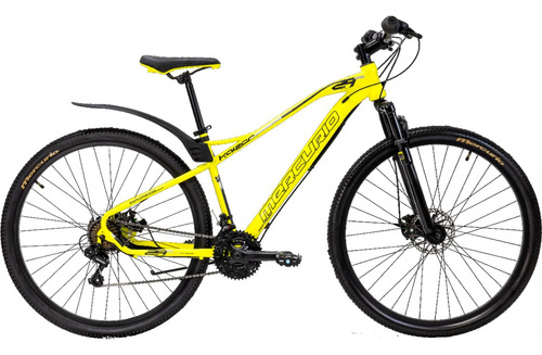 Bicicleta Mercurio Kaizer Mtb R29 21v Shimano Amarillo