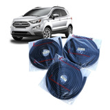 Burletes 2 Puertas Delanteras +baul Ecosport Kinetic 2018+