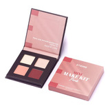 Paleta De Sombras Mini Etienne Make Kit Pink X4