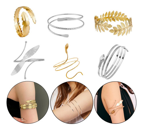 Brazalete Ajustable Para Brazo Superior De Acero Quirurgico