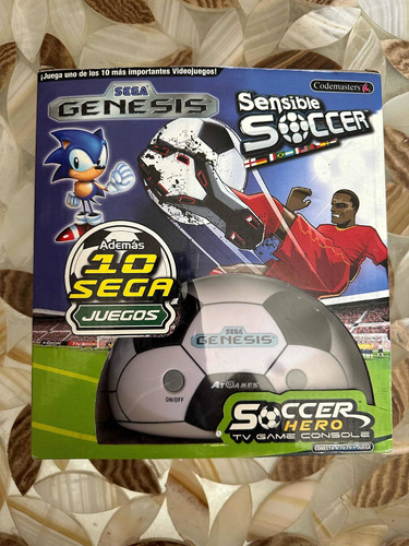 Consola Sega Génesis Soccer Hero Sonic Vintage 2006 Sensible