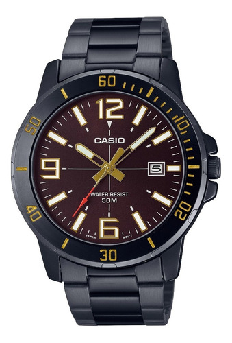 Reloj Casio Hombre Mtp-vd01b Sumergible Ø45mm - Impacto