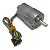 Motorreductor Jgb37-3530 12v Con Encoder, Robotica, Arduino