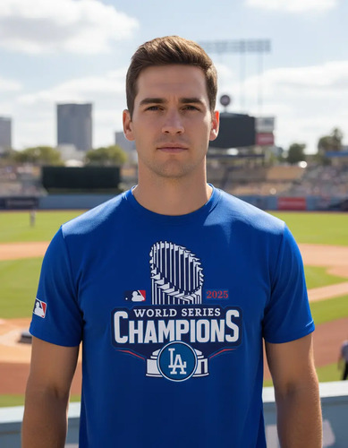 Playera Dodgers Campeones Serie Mundial 2025-4