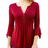 Blusa Para Dama De Moda Casual Elegante Martha Xl