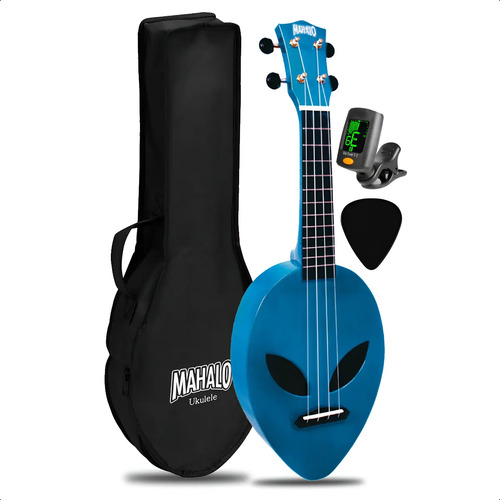 Ukelele Electroacustico Colores + Afinador + Funda + Pua #gp | Envío gratis