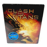 Furia De Titanes Steelbook Coleccionable Blu-ray+dvd 
