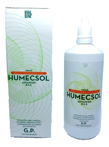 Humecsol 120 Ml Solución Lentes De Contacto