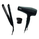 Set Home Salon Secador + Planchita 220° C Atma Profesional