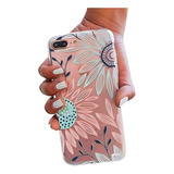 Funda Para iPhone 8 Plus/7 Plus, Flores/rosa/resistente