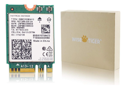 Tarjeta Wifi Ax210ngw, Módulo Inalámbrico Wi-fi 6e 11ax Expa