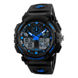 Reloj Pulsera Hombre Deportivo Gadnic Sumergible Cronógrafo