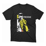 Polera Estampada Freddie Mercury - Queen - Dtf