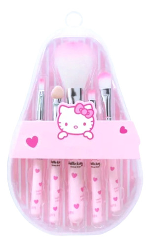 Set De Brochas De Hello Kitty Para Regalar Niñas