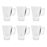 Set X6 Pocillos De Cafe Mediano Vidrio Nespresso Dolce Gusto