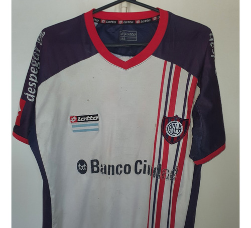 Camiseta San Lorenzo Lotto Banco Ciudad Blanca #22 Blandi