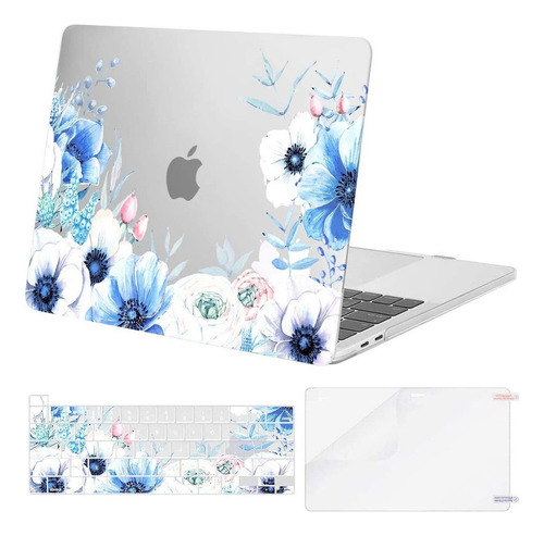 Funda Para Macbook Pro 13 (2016-2020), Rigida/floral