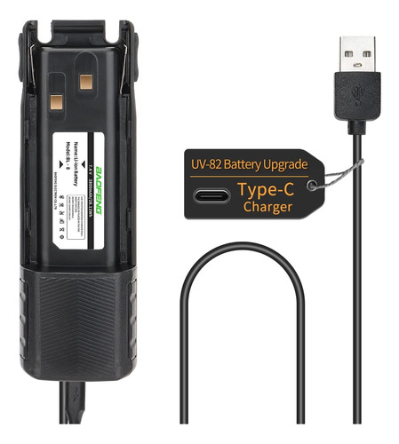 Batería Uv-82 Mejorada Bl-8 3800mah Li-ion Batería Extendida