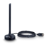 Antena Interna 5 Em 1 Para Tv Com Base Magnetica