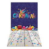 Fundo Fotográfico Carnaval Newborn Tecido 3,00x1,75 Pn-0723