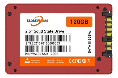 Walram 2.5in Ssd 120gb Drive De Estado Sólido Disco Duro Ext