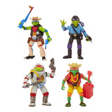 Tortugas Ninja Paquete De 4 Por Playmates Toys