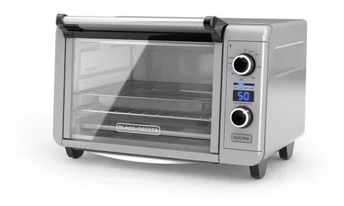 Horno Tostador Black+decker 0.8 Tod3315 Freidora Plateado