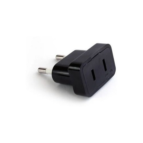 Adaptador Enchufe Americano Negro Certificado Sec - Bestmart