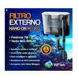 Filtro Externo Hang On Wt-803 600 L/h Para Aquários 220v