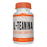 L Teanina 200mg Manipulado 120 Cápsulas - L-theanine Sabor Sin Sabor