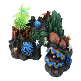 Colorida Resina Artificial Coral Cueva Decoración Para Peces