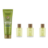 Kit Defrizante Thermoliss + 3 Ampolas Argan Oil 7ml - Inoar