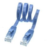 Cable Red Plano Ethernet  Azul 3 Metros