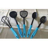 Utensilios De Cocina Set X5 Cucharones Cucharas