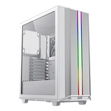 Gabinete Gamer Gamemax Precision White Coc, Argb, Lateral Em