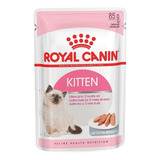 Alimento Royal Canin Feline Health Nutrition Kitten Para Gato De Temprana Edad Sabor Pan En Salsa En Bolsa De 165 g