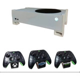 Soporte Base Xbox Series S + 3 Soportes De Control Halo, Cod