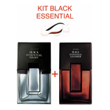 Kit C 2: Colônias Black Essential Night + Leather