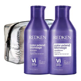  Redken Blondage Shampoo Y Acondicionador 300ml+cosmetiquero