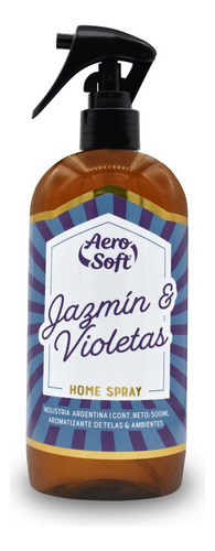 Perfumina Jazmin & Violetas Home Spray Para Ambientes Y Tela