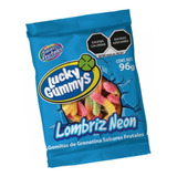 Gomitas Lucky Gummys Bolsita 100 Gr Gomitas Lucky Gummys 100g Lombriz Neon