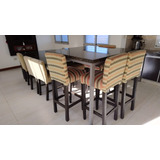 Vendo Mesa Y Desayunador Más 6 Sillas Y 4 Banquetas