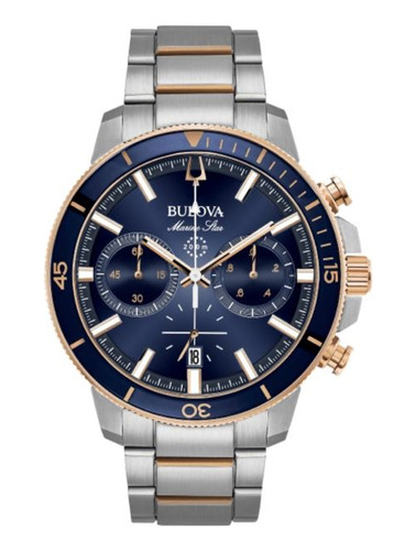 Relógio Bulova Masculino  Marine Star 98b301n