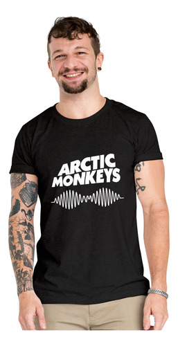 Polera Arctic Monkeys Wave Musica Algodón Orgánico Wiwi