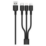 Cable Datos Oraimo Usb-c + Micro Usb 3 En 1