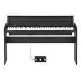 Piano Digital Negro Korg Lp180 De 88 Teclas