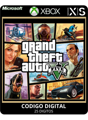 Grand Theft Auto V Gta 5 Standard  Series Xs Xbox