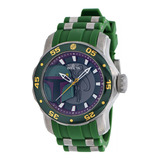 Reloj Invicta 39541 Verde, Acero Hombres