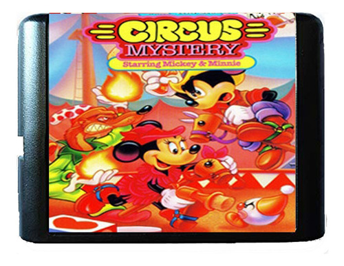 Cartucho Mickey Circus Mystery | 16 Bits Retro -museum Game-